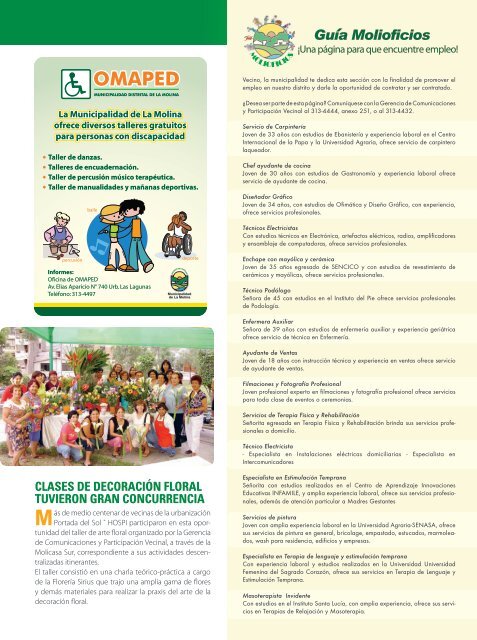 ORMATIVO MUNICIPAL - Municipalidad de La Molina