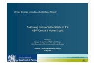 Assessing Coastal Vulnerability on the NSW Central & Hunter Coast