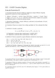 2a Lista de exercÃ­cios