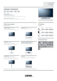 Loewe Connect 40 3D DR+ / 40 3D