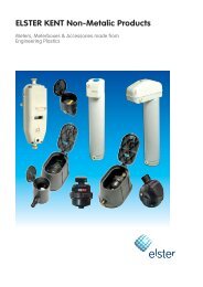 Elster Kent Non Metalic Meters - Incledon