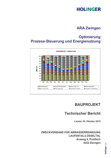 ARA Zwingen Optimierung Prozess-Steuerung und Energienutzung ...