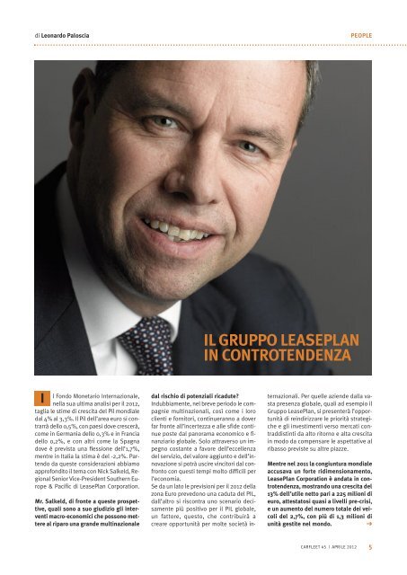 ENTRATE IN UNA NUOVA ERA - LeasePlan