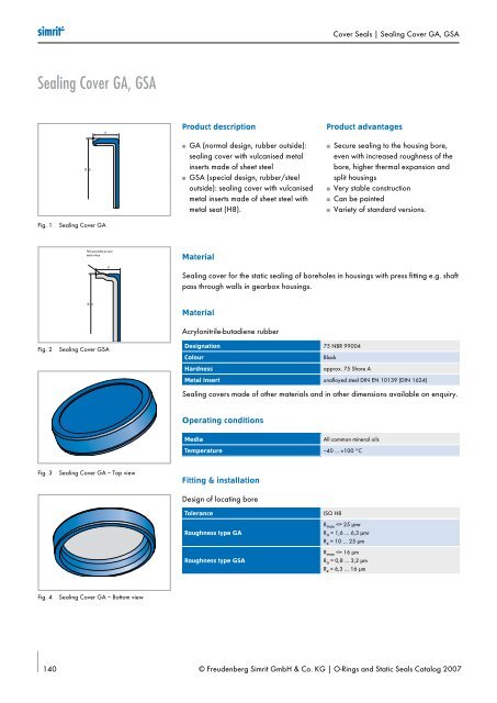 Simrit 2007 Catalogue O-ring