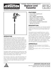 Displacer Level Transmitter - Clark Reliance