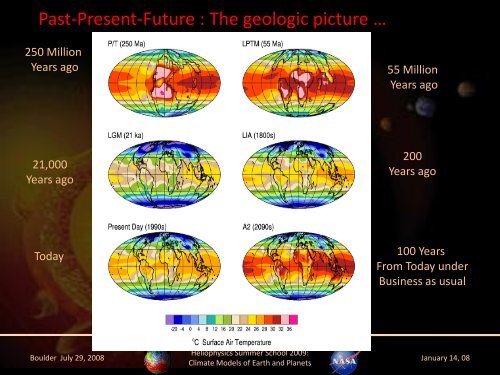 Climate Models of Earth and Planets