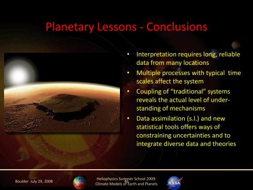 Climate Models of Earth and Planets