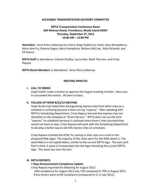 ATAC Meeting Minutes 9-27-12 - ripta
