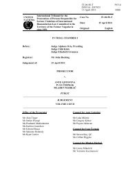 Gotovina et al Judgement Volume I - ICTY