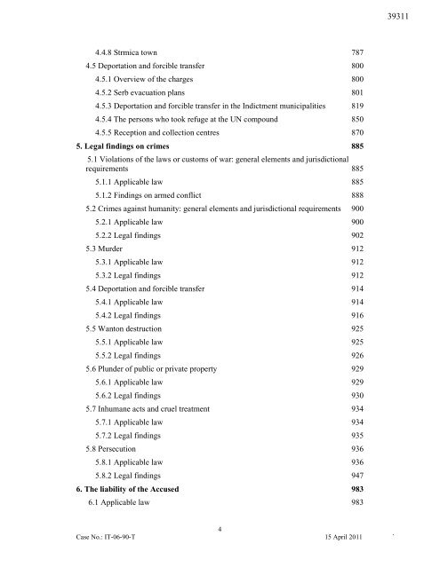 Gotovina et al Judgement Volume I - ICTY