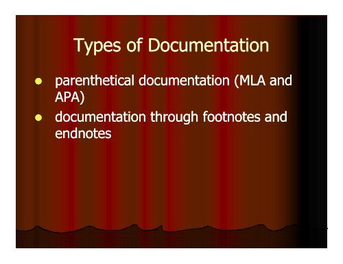 Documentation