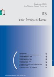 [pdf] - Afrique - ITB - Guide de rentrÃ©e 2013-14 - CFPB