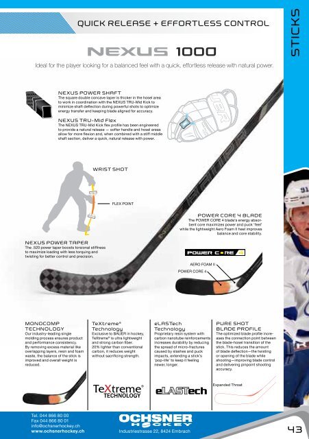 Katalog - Ochsner Hockey