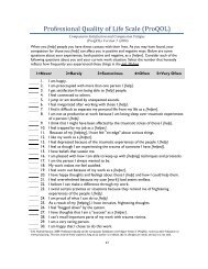 Professional Quality of Life Scale (ProQOL) - Innovative Educators