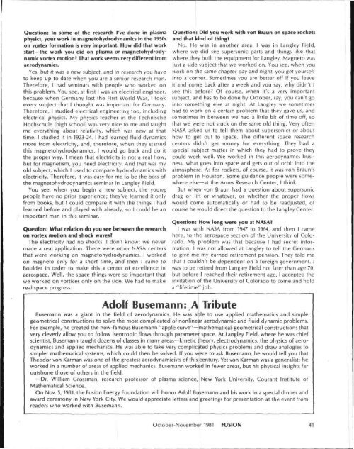 Riemann's Contribution to Flight and Laser Fusion