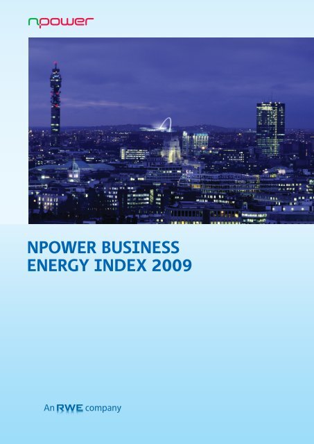 Business Energy Users Survey - Winter 2008/09 - Moffatt Associates