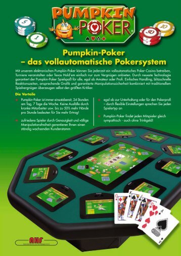 Pumpkin-Poker - AHF-Automatentechnik u. Vertriebsges.mbH