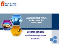 akaryakıt harici petrol ürünlerinde ötv uygulaması - Ankara YMM Odası