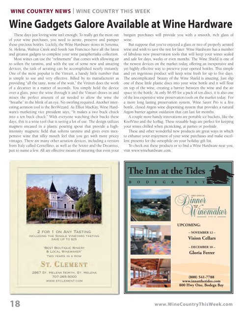 View As PDF - Wine Country This Week