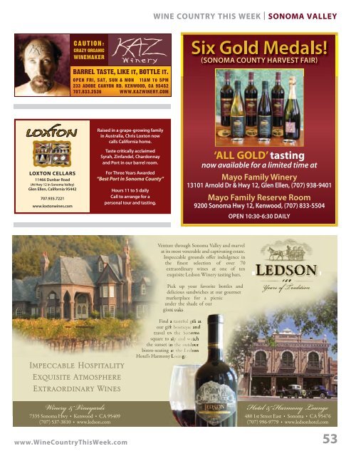 View As PDF - Wine Country This Week