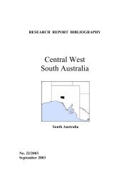 Central West South Australia - National Native Title Tribunal