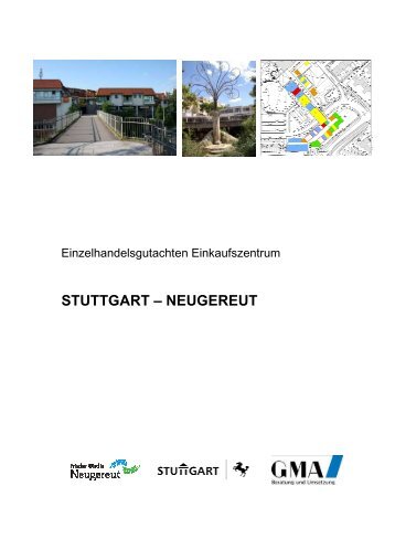 Einzelhandelsgutachten Einkaufszentrum Stuttgart-Neugereut