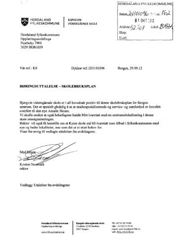 BjÃ¸rgvin videregÃ¥ende skole.pdf - Hordaland fylkeskommune