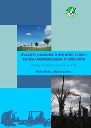 Kvalitetu vazduha u regionu sjeveroistocne Bosne.pdf - Ekologija.ba