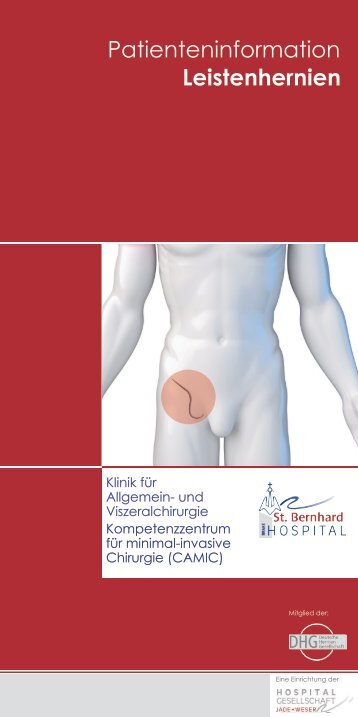 Leistenhernien Patienteninformation - Krankenhaus Brake