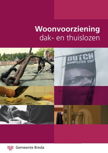 Woonvoorziening dak- en thuislozen - Gemeente Breda