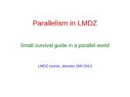 Parallelism in LMDZ