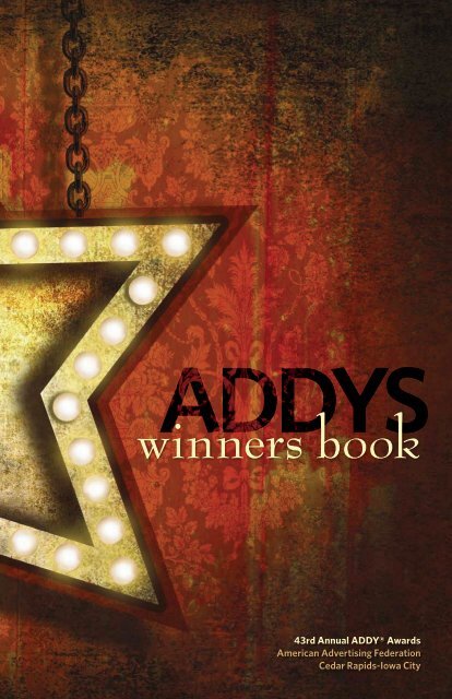 winners book - American Advertising Federation: Cedar Rapids ...