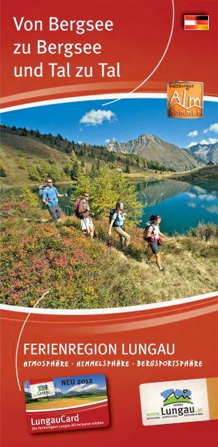 Von Bergsee zu Bergsee - Ferienregion Lungau