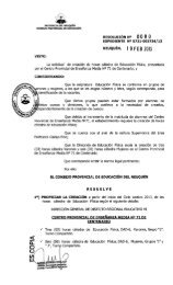 OO 8 O 1 9 FE B 2013 - Consejo Provincial de EducaciÃ³n