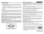 M-Series Piston Installation Instructions - Wiseco