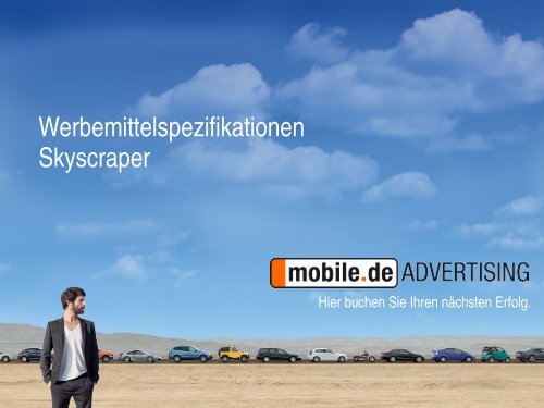Skyscraper - mobile.de Advertising