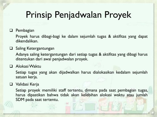 Manajemen Proyek - Universitas Brawijaya