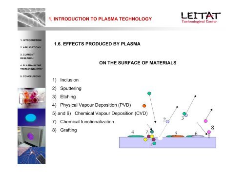 Plasma Technology applied to textiles - Project T-Pot