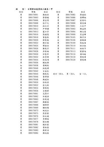 資訊工程系(68K)