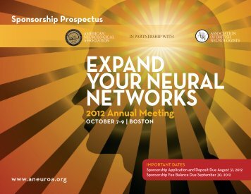 2012 Annual Meeting - American Neurological Association