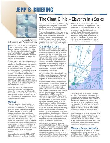 The Chart Clinic – Eleventh in a Series