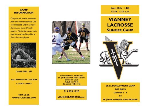 VIANNEY LACROSSE - St. John Vianney High School