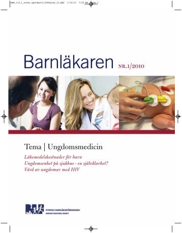 Nr 1 Ungdomsmedicin - barnlÃ¤karen Svenska barnlÃ¤karfÃ¶reningens ...