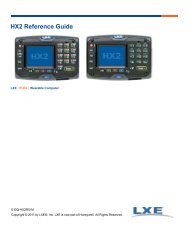 HX2 Reference Guide - Delfi