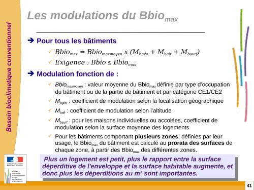 Diaporama attestations reglementation thermique - 2,16 Mb