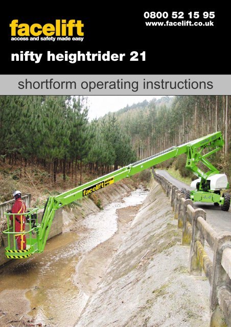 HR21 Operators Manual - Facelift