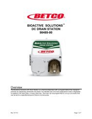98489-00 DC Drain Station Instructions