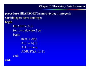 Heap sort and complexity, Disjoint Union & Find, Complexity ...