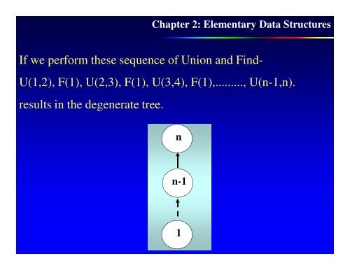 Heap sort and complexity, Disjoint Union & Find, Complexity ...