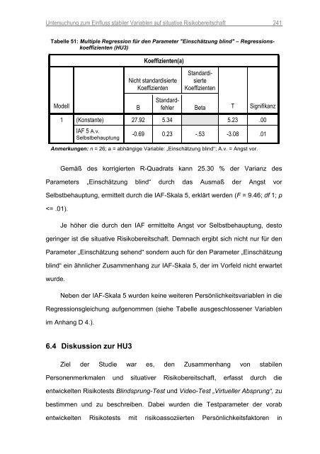 Ermüdung und Risikoverhalten - Deutsche Sporthochschule Köln